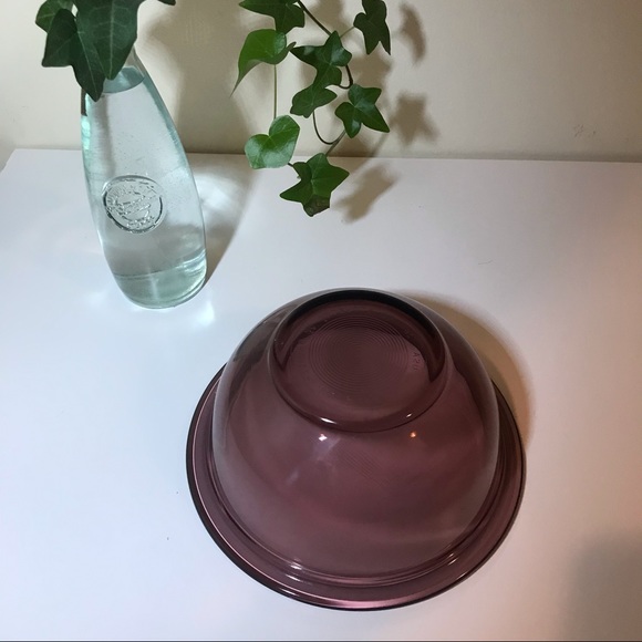 Vintage NWB Pyrex Cranberry Mixing Bowls - Picture 5 of 16